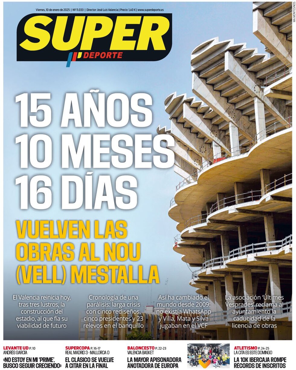 Superdeporte - Front Page - 01/10/2025