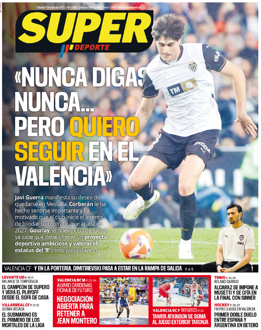 Superdeporte - Front Page - 06/07/2025